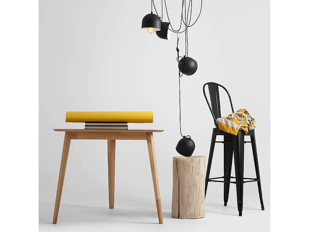 Lampe schwarz Popo 4