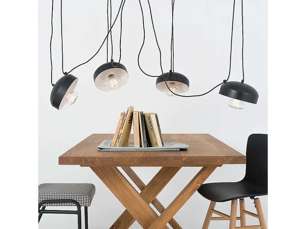 Lampe noire POPO FLAT 4