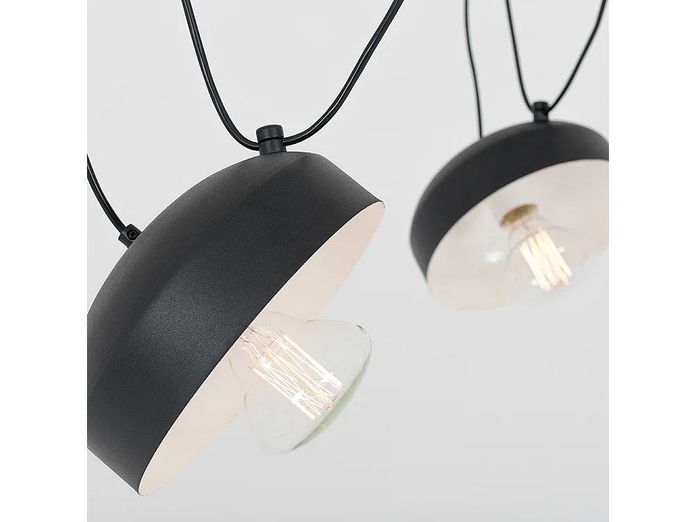 Lampe noire POPO FLAT 4