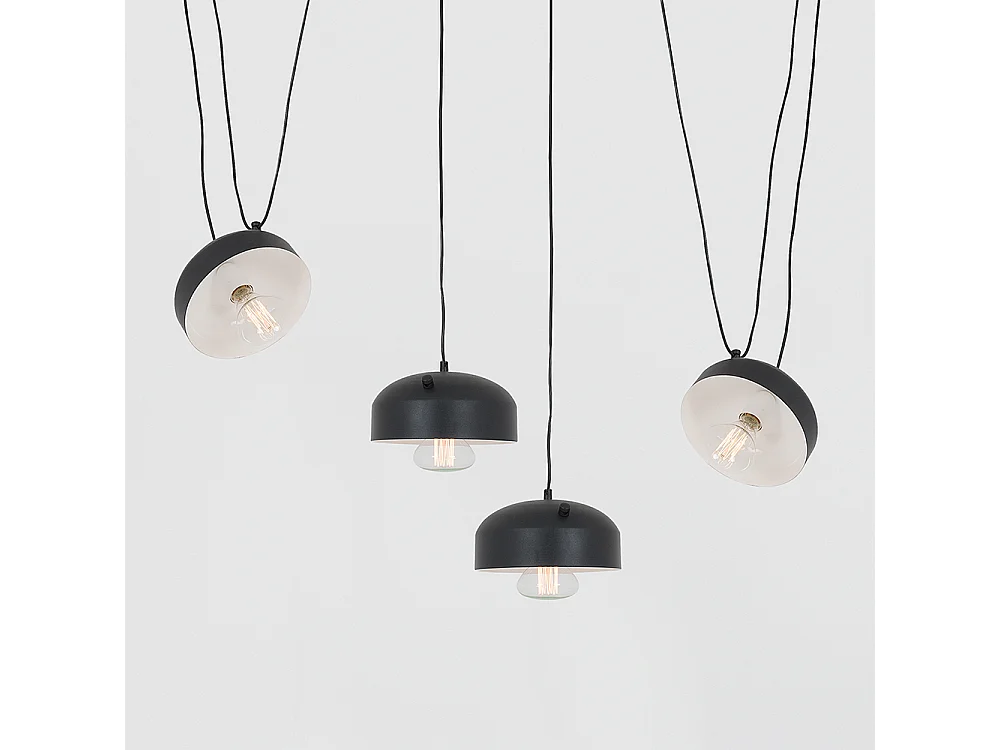 Lampe noire POPO FLAT 4