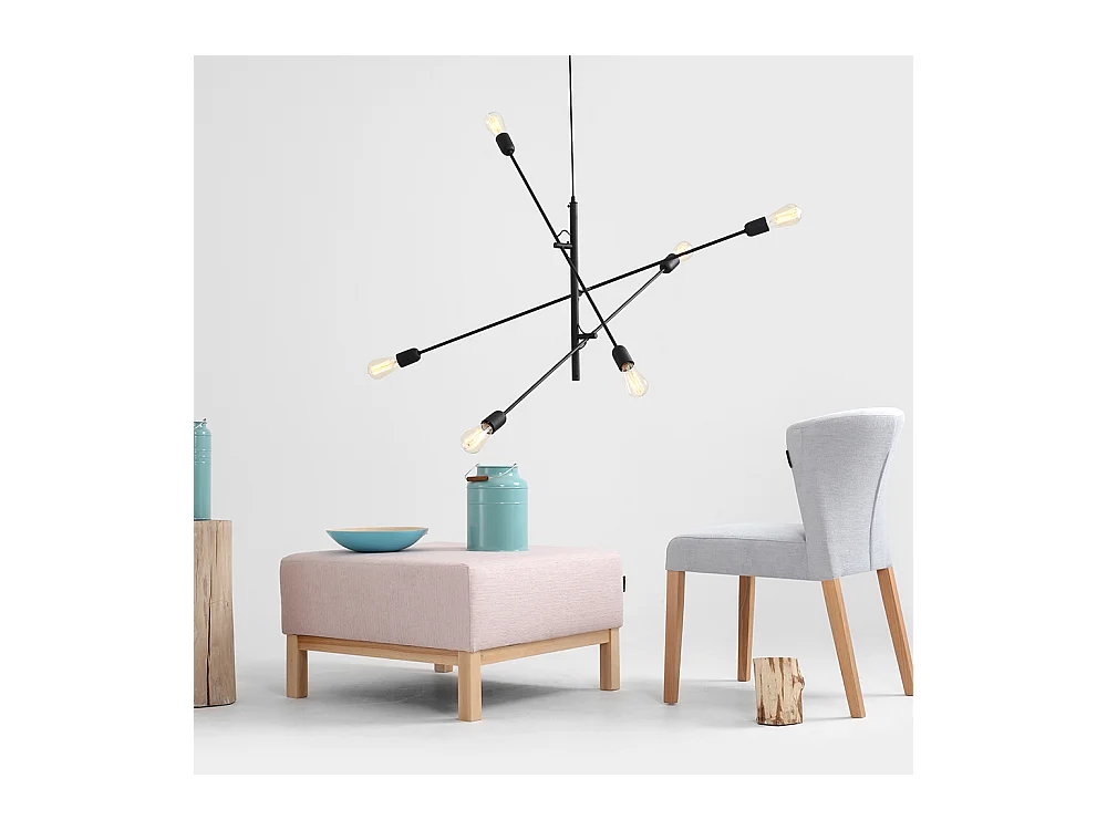 Lampada nera Twigo 901001, 1x0,5 m