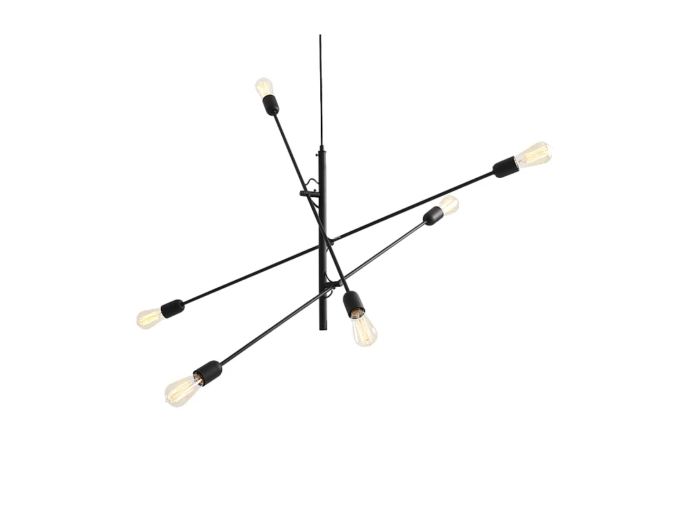 Lampada nera Twigo 901001, 1x0,5 m