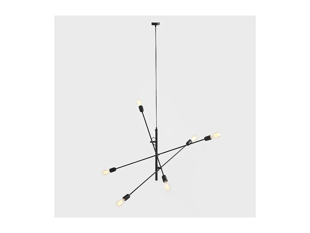 Lampada nera Twigo 901001, 1x0,5 m