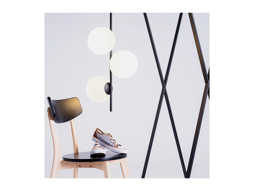 Hängelampe 0,22x0,42 m schwarz Bobler