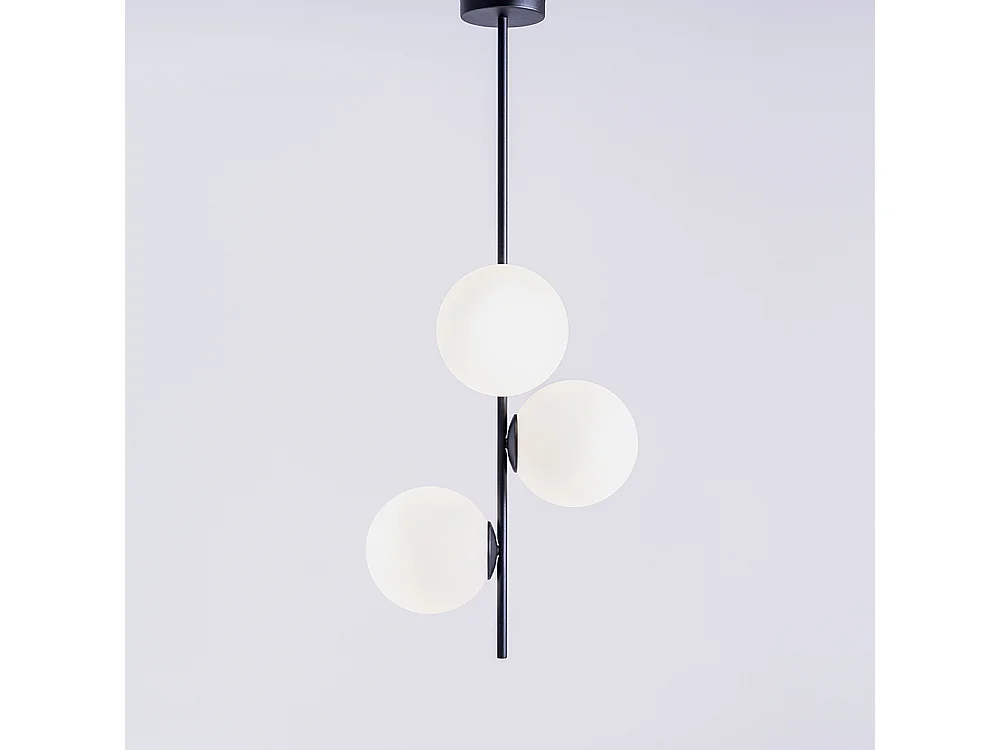 Lâmpada de Teto 0.22x0.42 m preta Bobler