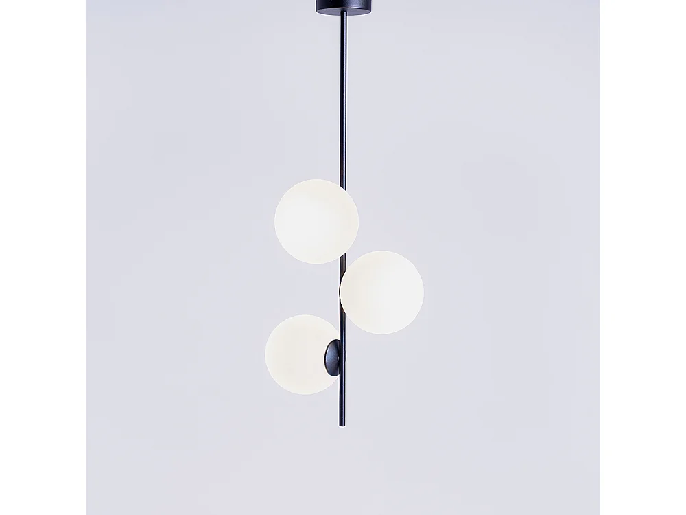 Lâmpada de Teto 0.22x0.42 m preta Bobler