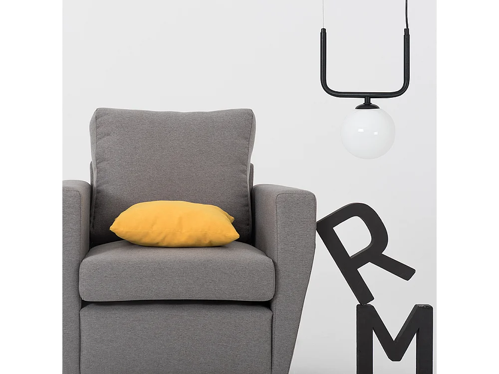 Lampe 0,3x0,33 m noire Catkin