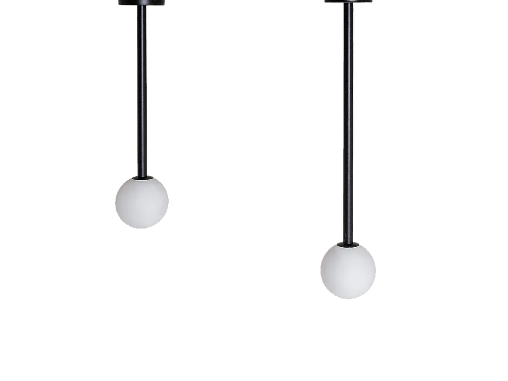 Plafondlamp zwart SODO S