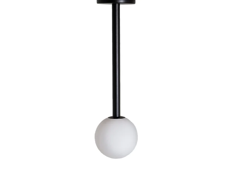 Lampe de plafond noire SODO S