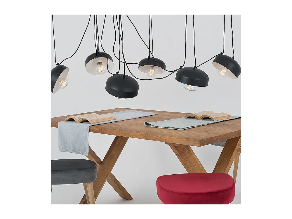 Lampe noire POPO FLAT 6