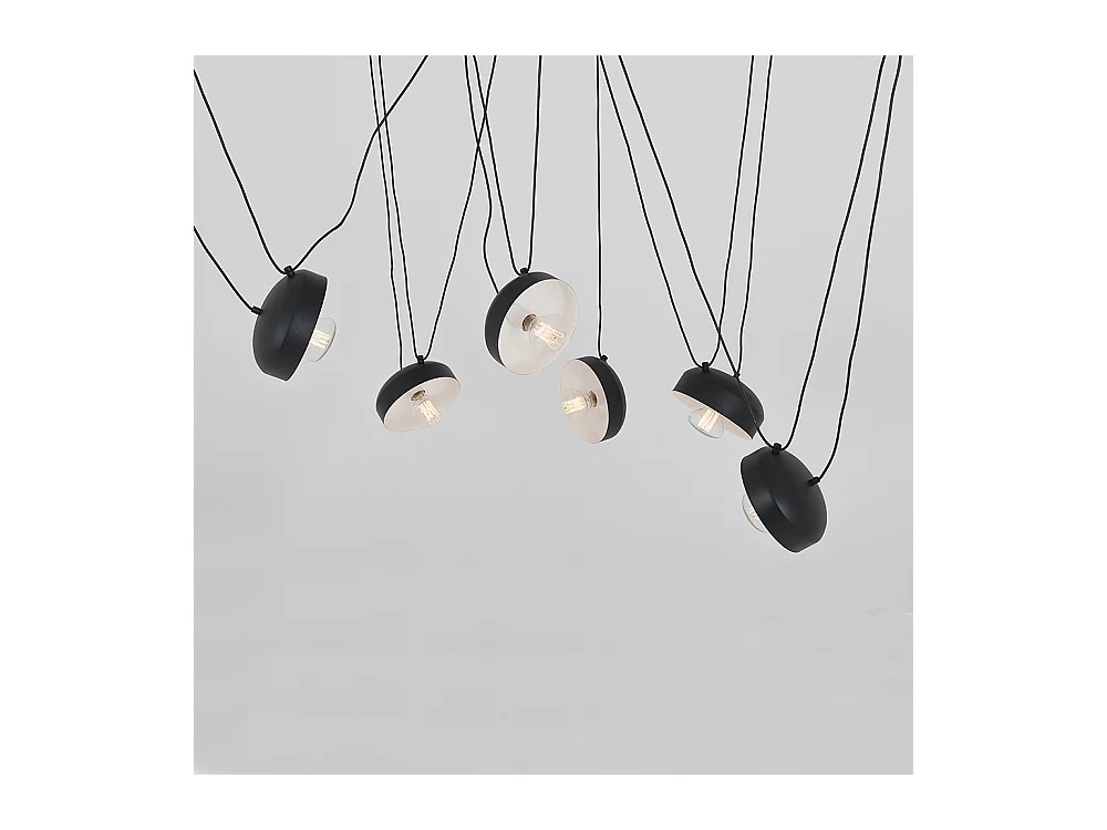 Lampe noire POPO FLAT 6