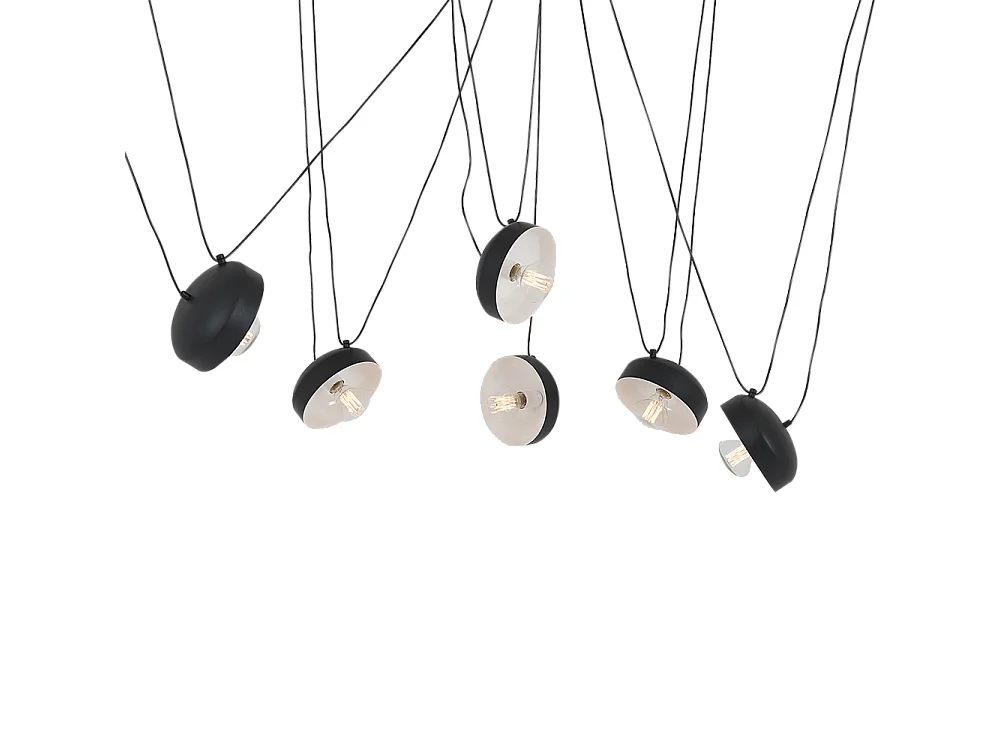 Lampe noire POPO FLAT 6