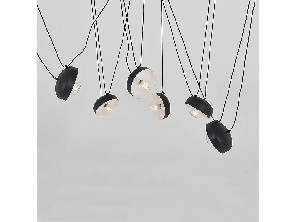 Lampe noire POPO FLAT 6