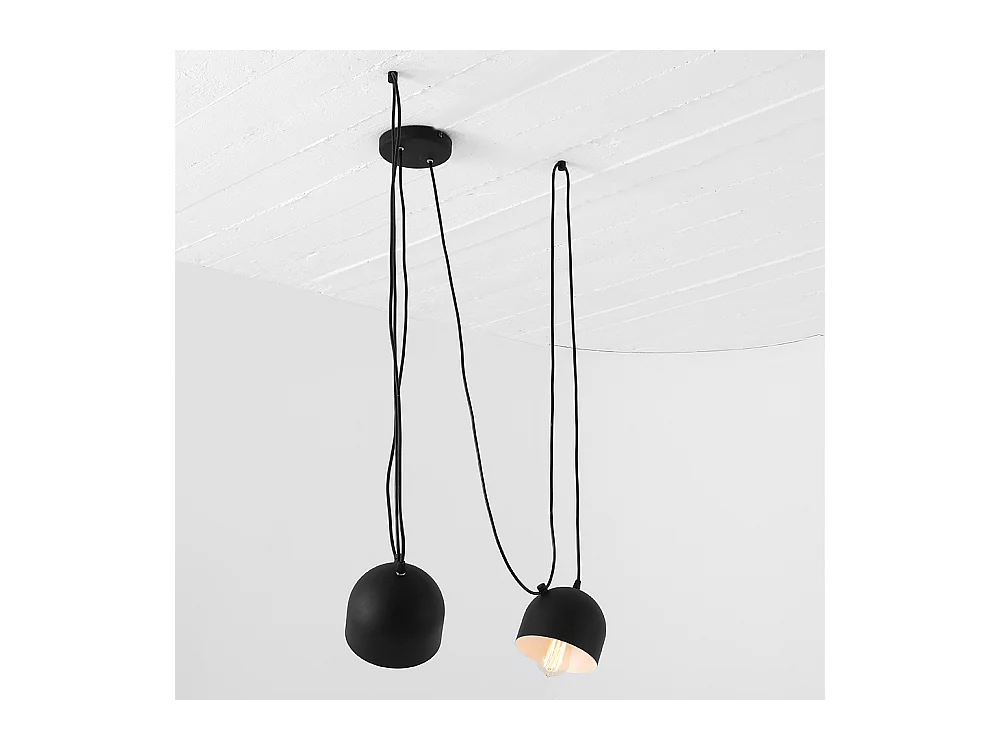 Lampe schwarz Popo 2