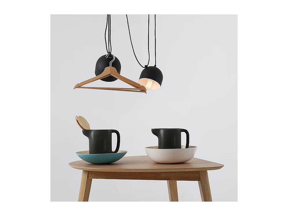 Lampe schwarz Popo 2