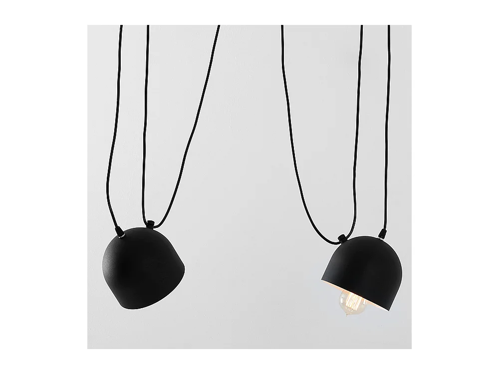 Lampe schwarz Popo 2