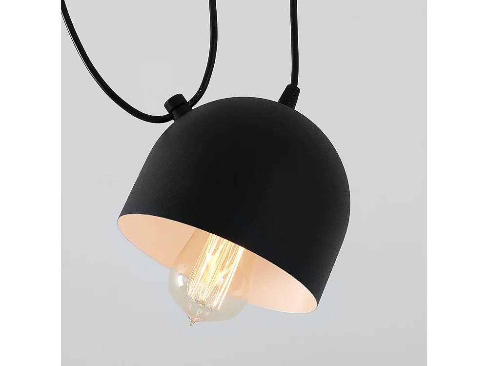 Suspensions POPO 2, noires, Ø 15 cm