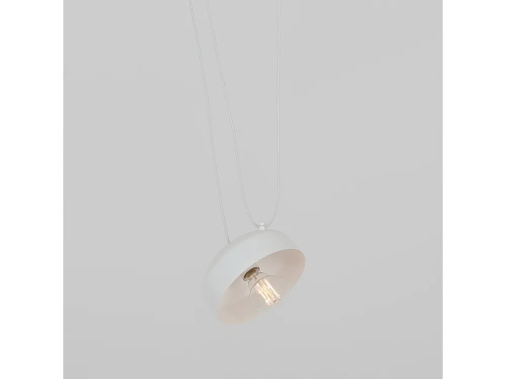 Lampe weiß POPO FLAT L 1