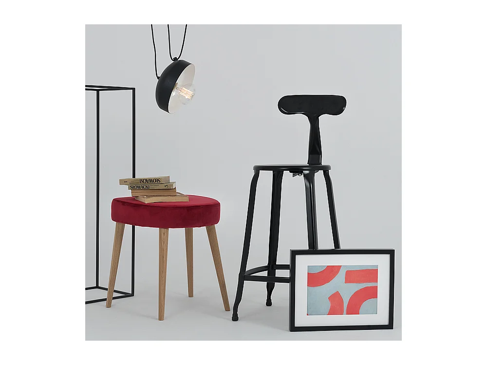 Lampe noire Popo Flat L 1