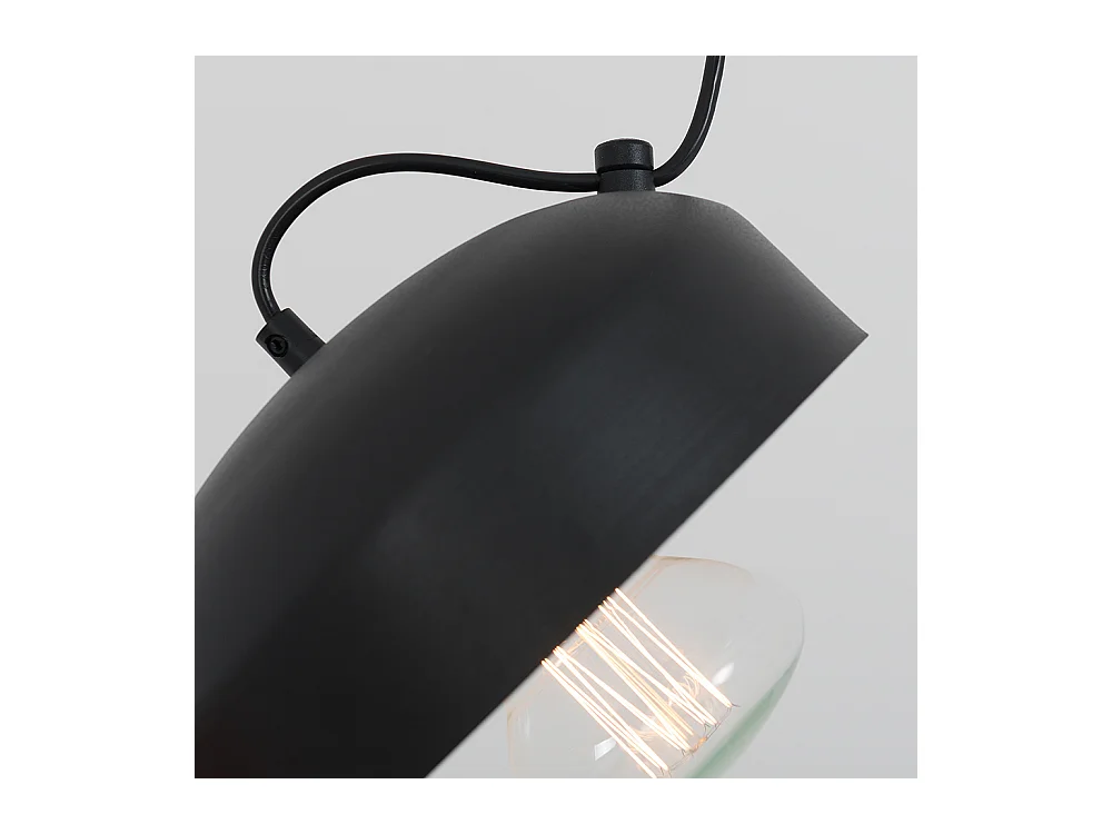 Lampe noire Popo Flat L 1