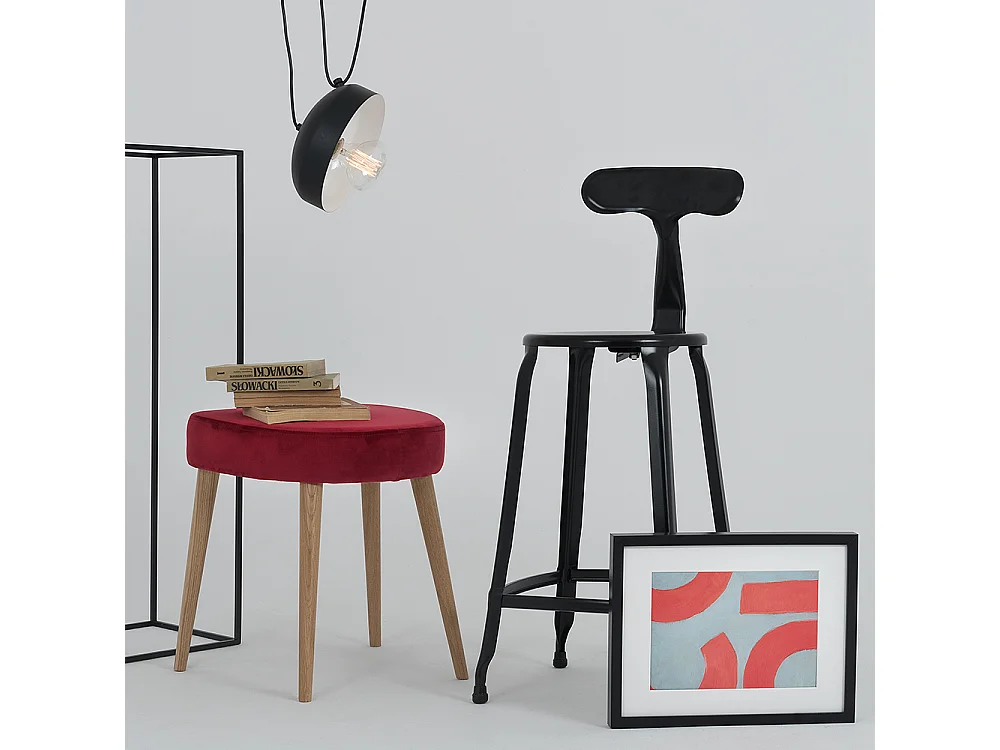 Lampe noire Popo Flat L 1