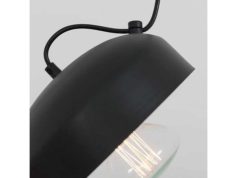 Lampe noire Popo Flat L 1