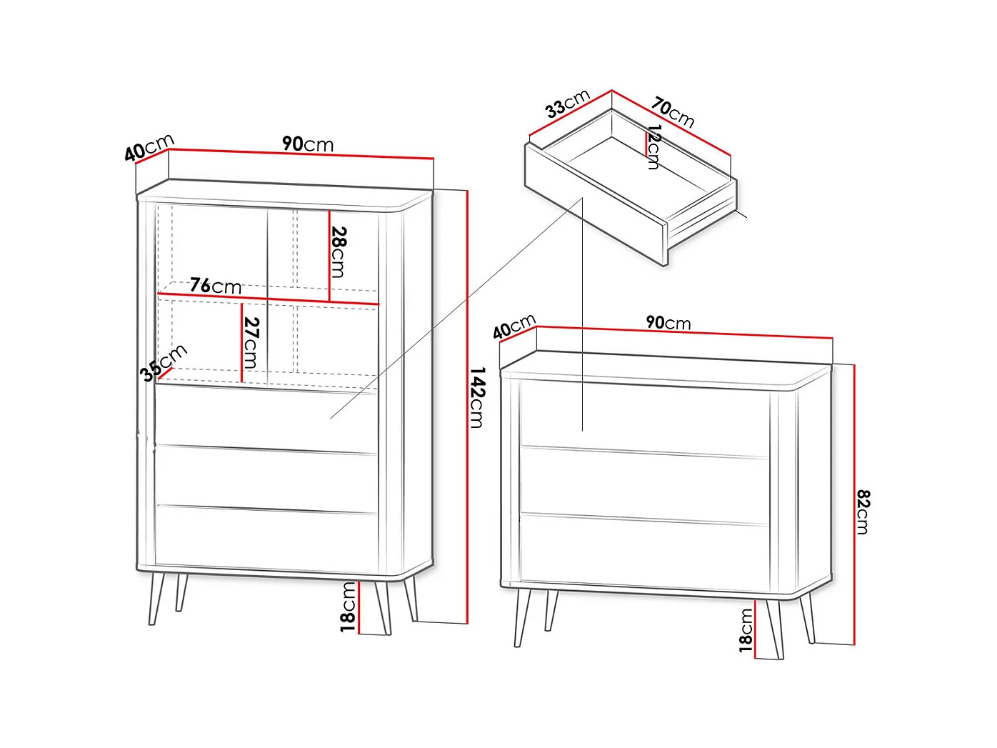 WOHNZIMMER-SET Marly 2-tlg Kaschmir / Graustein