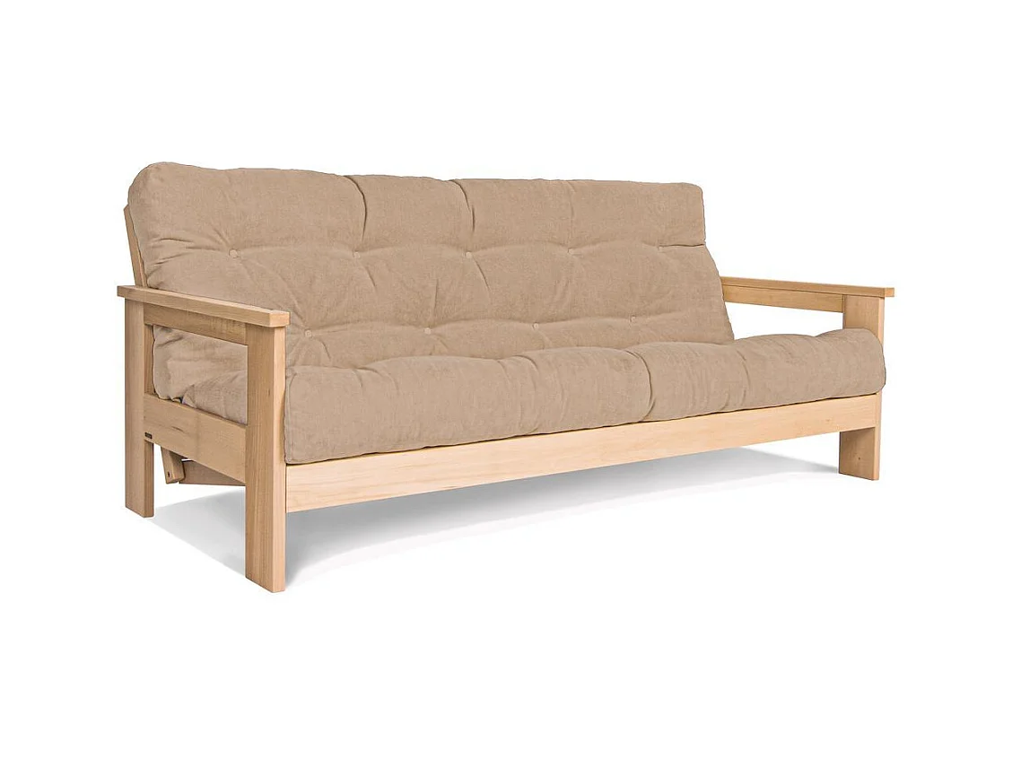 Schlafsofa 210x105x83 cm Beige Mexico