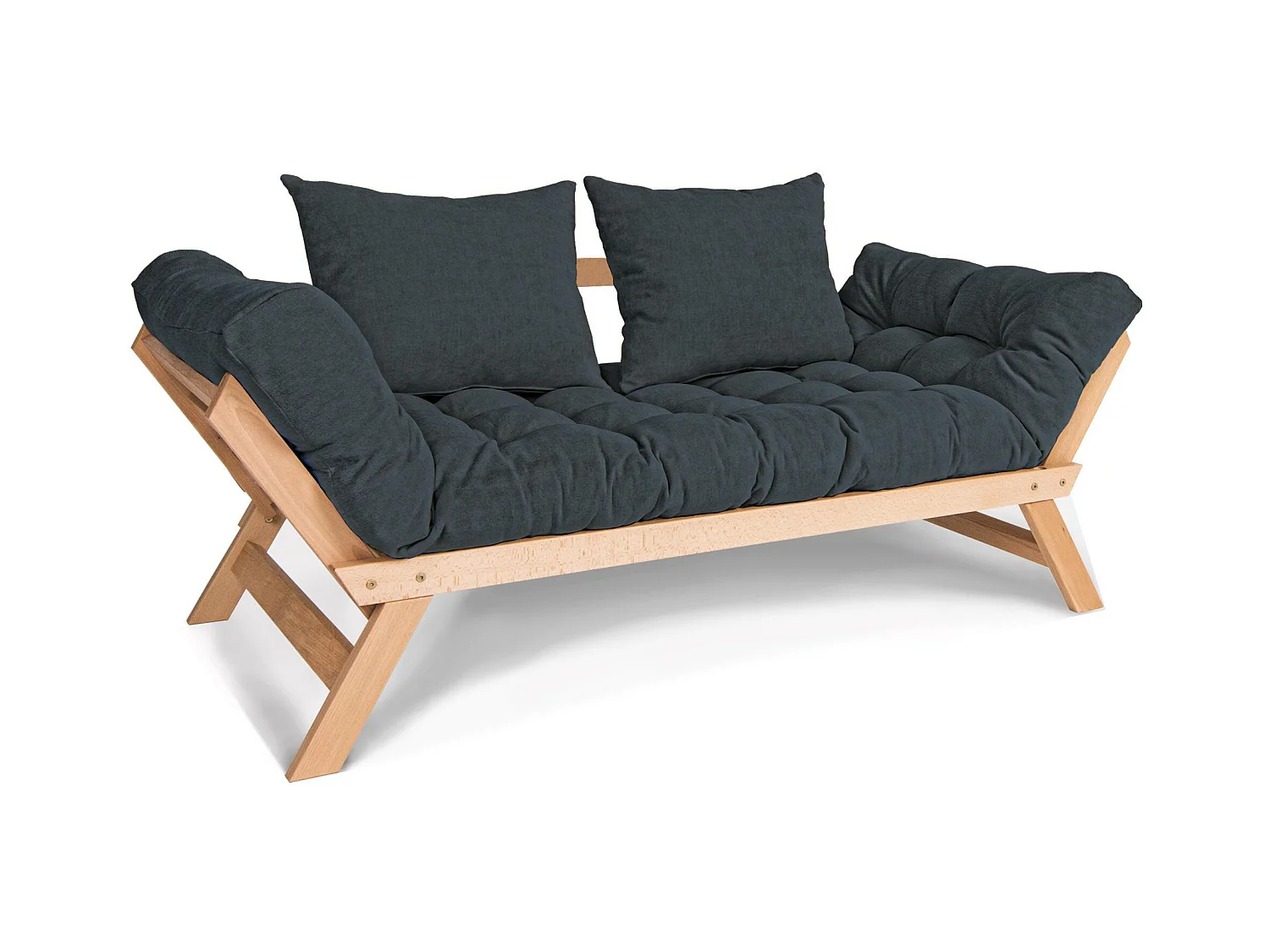 Schlafsofa 1,7x0,83x0,8 m Graphit Allegro