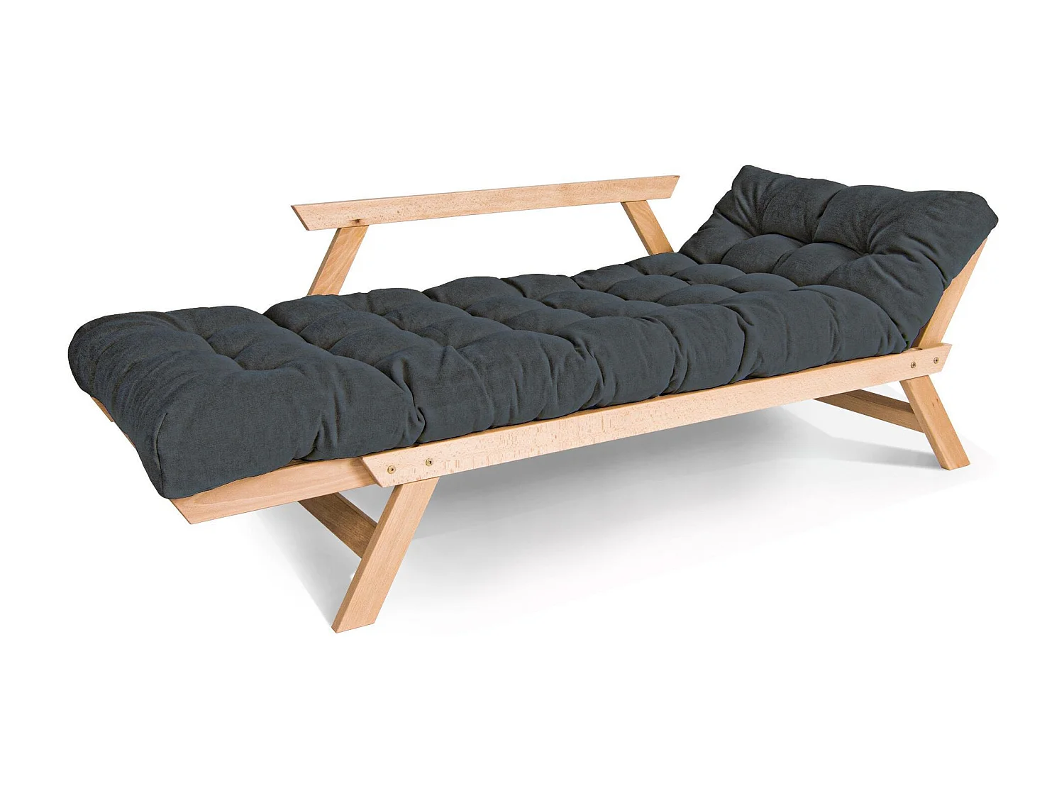 Schlafsofa 1,7x0,83x0,8 m Graphit Allegro