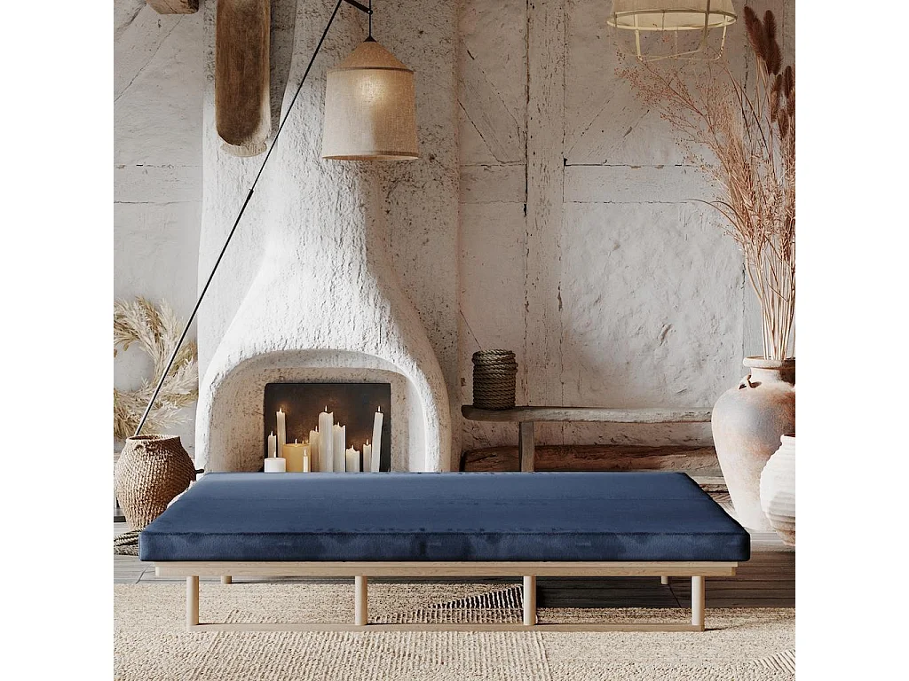 Tagesbett 2,01x0,74x0,7 m Blau le MAR