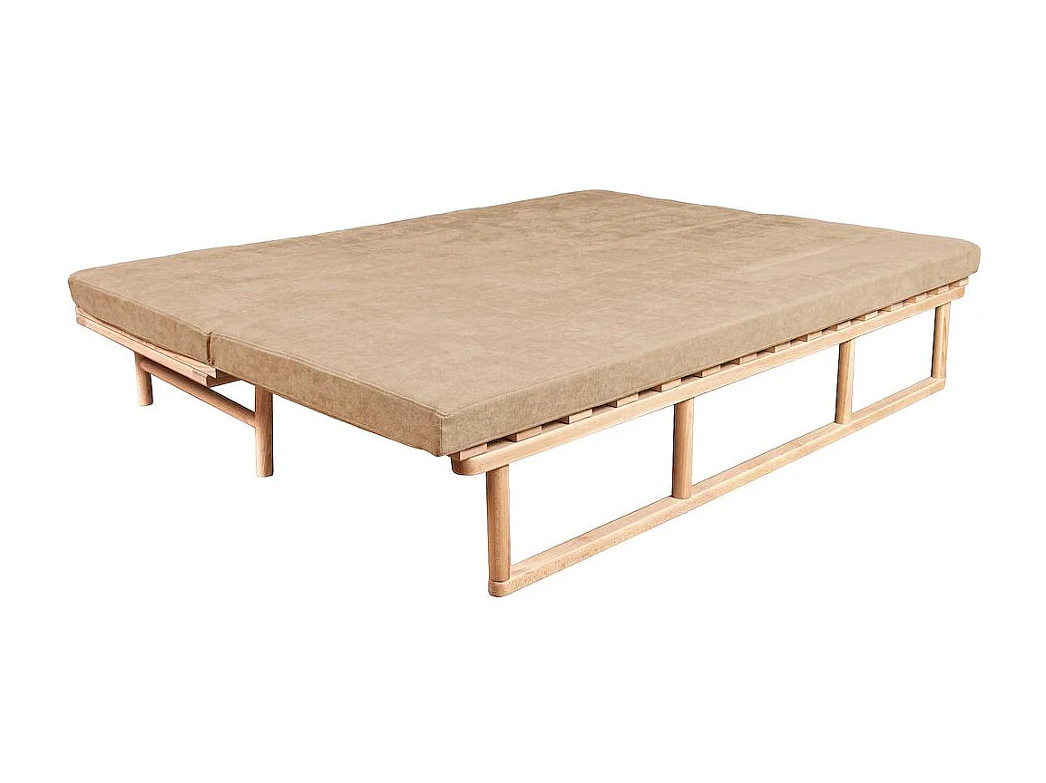 Tagesbett 2,01x0,74x0,7 m beige Le MAR