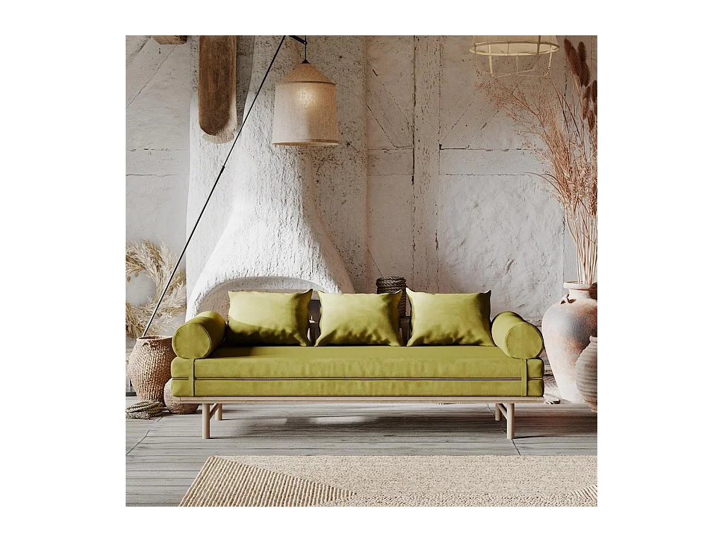 Tagesbett 2,01x0,74x0,7 m grün Le MAR