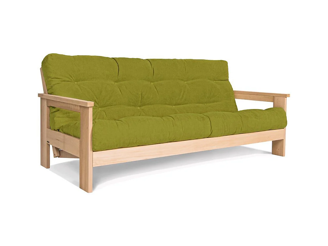 Schlafsofa 2,1x1,05x0,83 m grün Mexico