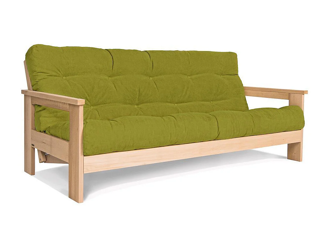 Schlafsofa 2,1x1,05x0,83 m grün Mexico