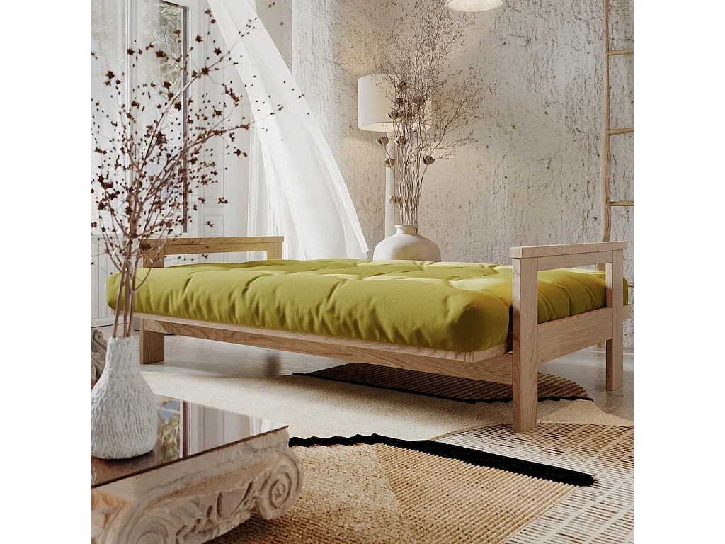 Schlafsofa 2,1x1,05x0,83 m grün Mexico