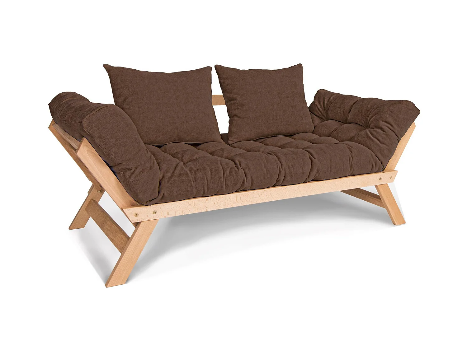 Schlafsofa 1,7x0,83x0,8 m braun Allegro