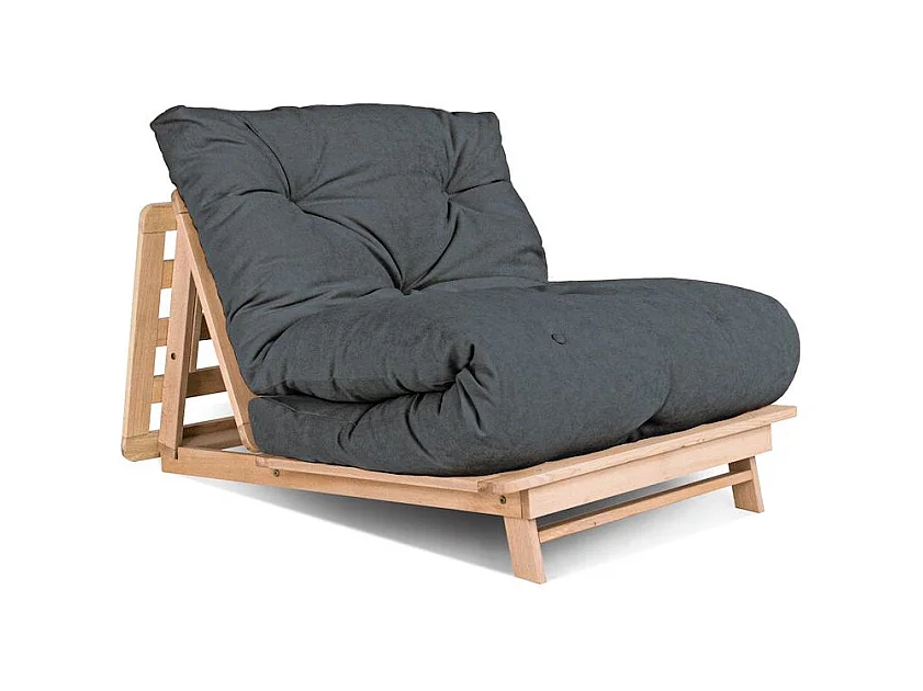 Futon-Sofa 0,9x1,15x0,8 m Graphit Layti