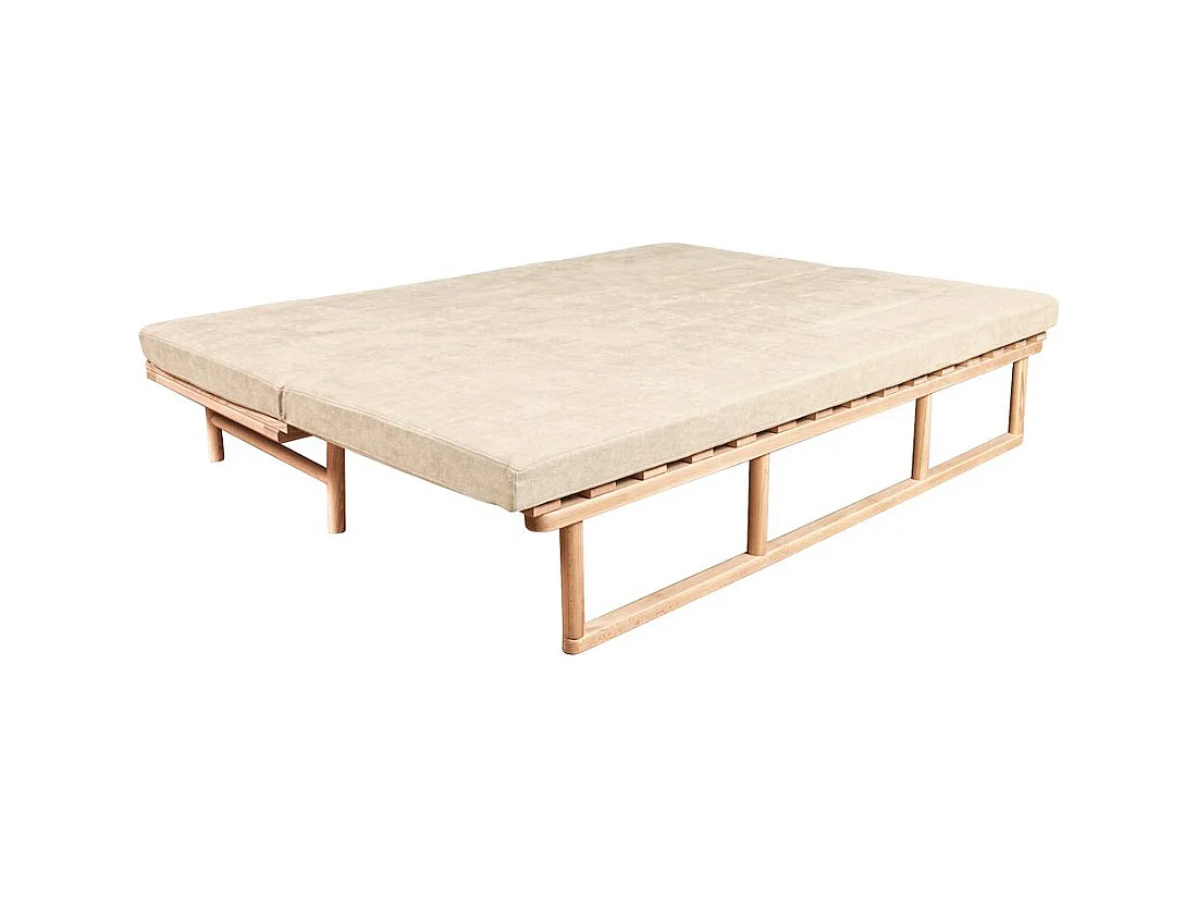 Tagesbett 2,01x0,74x0,7 m creme Le MAR