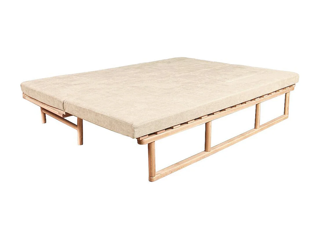 Tagesbett 2,01x0,74x0,7 m creme Le MAR