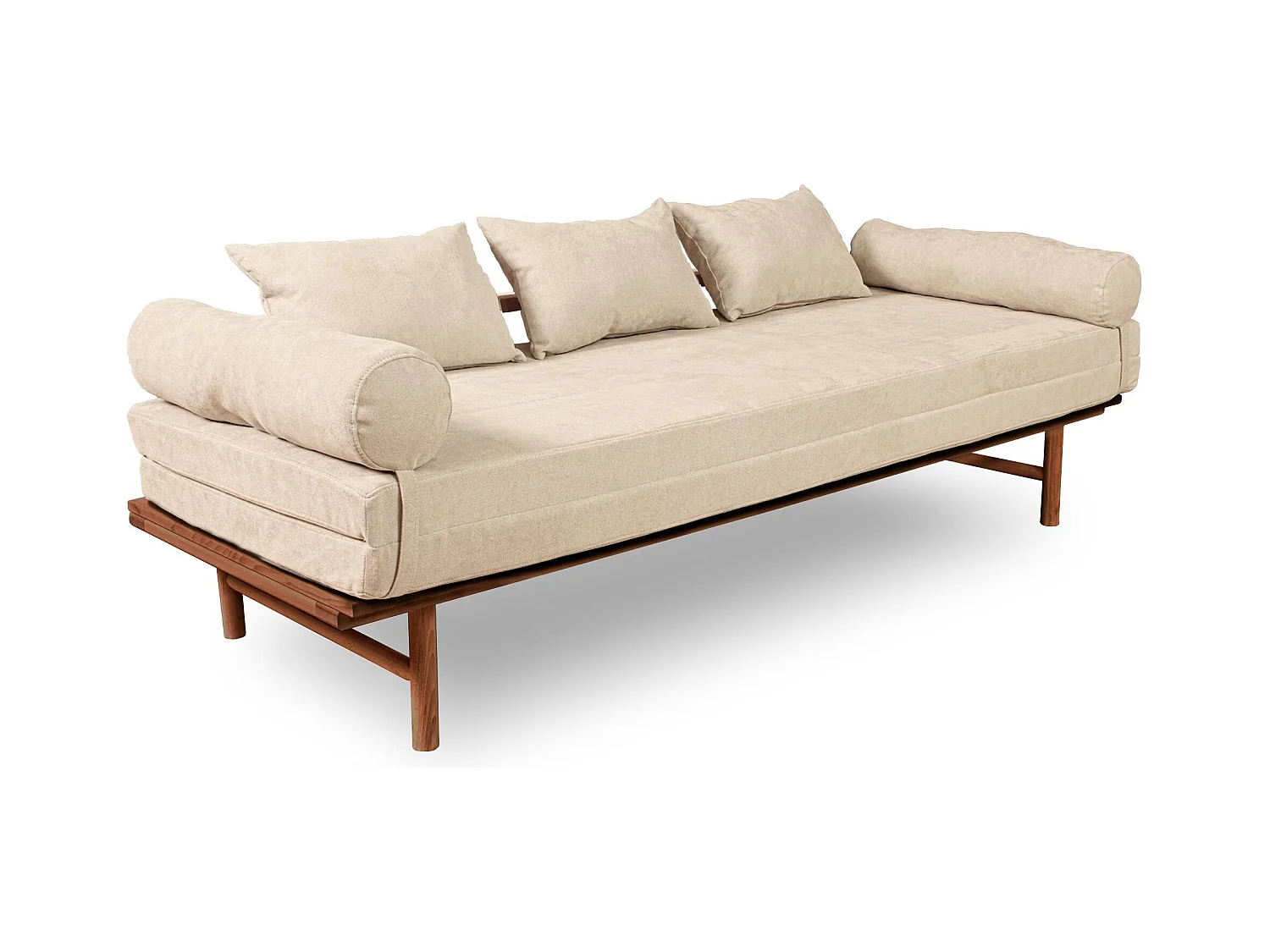 Tagesbett 2,01x0,74x0,7 m Karamell le MAR