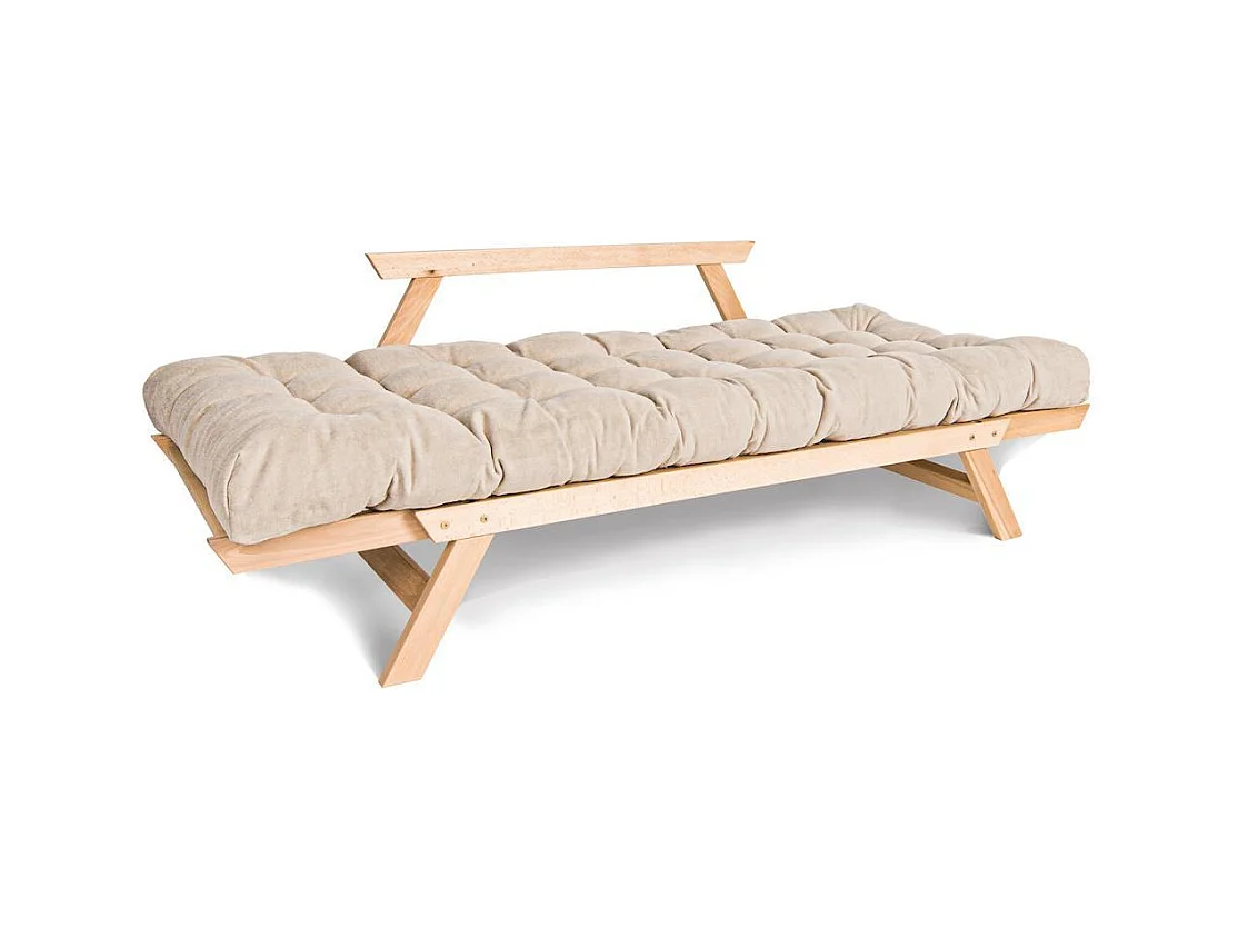 Schlafsofa 1,7x0,83x0,8 m creme Allegro