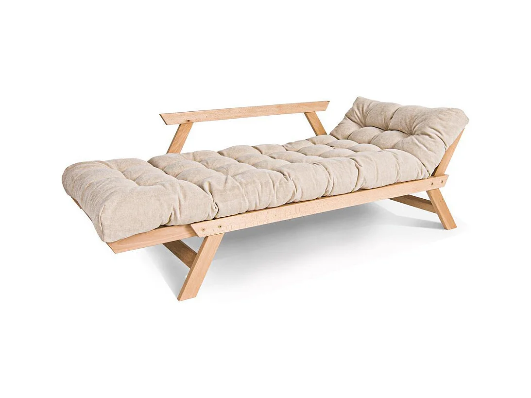 Schlafsofa 1,7x0,83x0,8 m creme Allegro