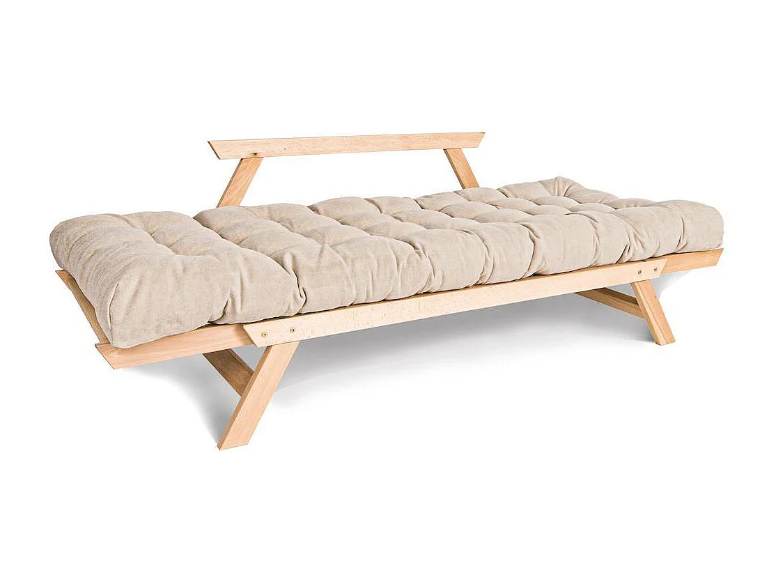 Schlafsofa 1,7x0,83x0,8 m creme Allegro