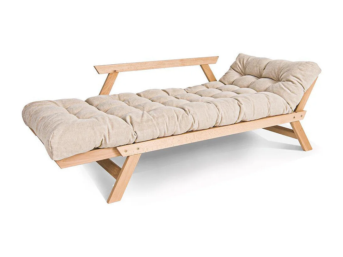 Schlafsofa 1,7x0,83x0,8 m creme Allegro