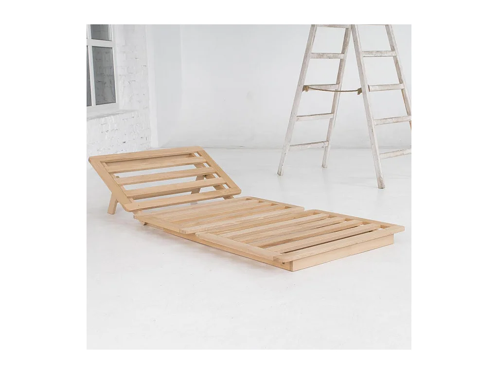 Futon Sofa 0,9x1,15x0,8 m Creme Layti 90