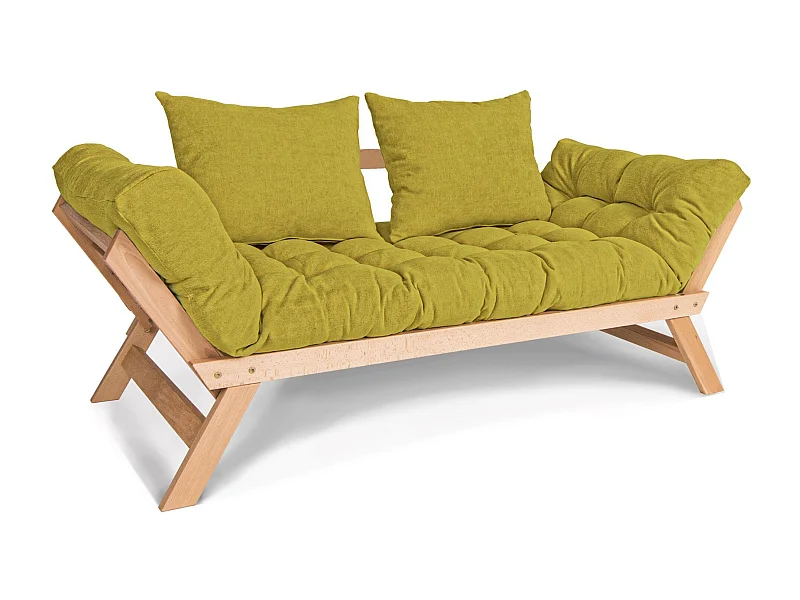 Schlafsofa 1,7x0,83x0,8 m grün Allegro