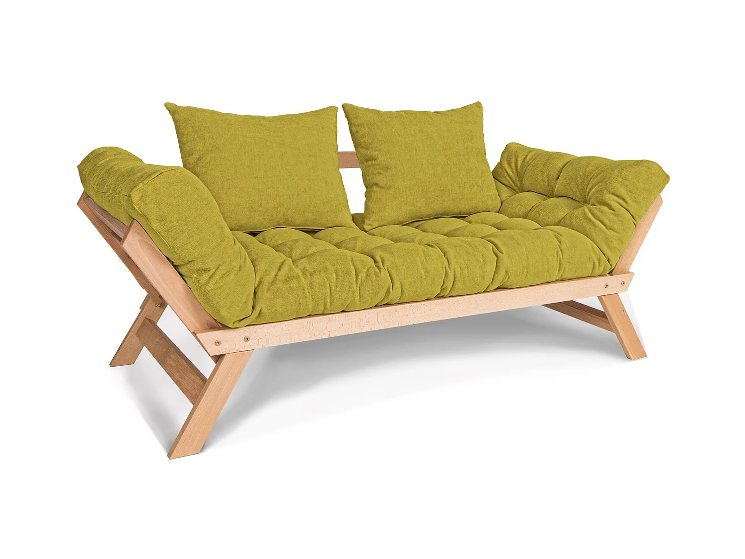 Schlafsofa 1,7x0,83x0,8 m grün Allegro