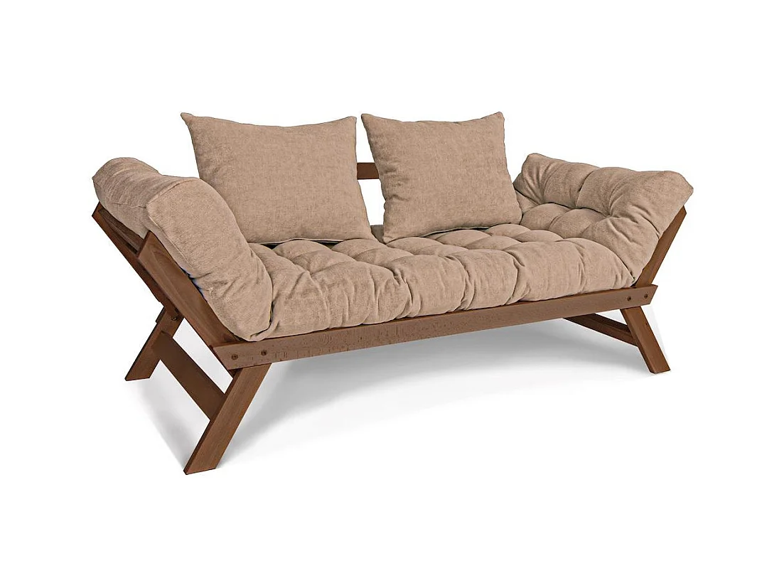 Schlafsofa 1,7x0,83x0,8 m beige Allegro