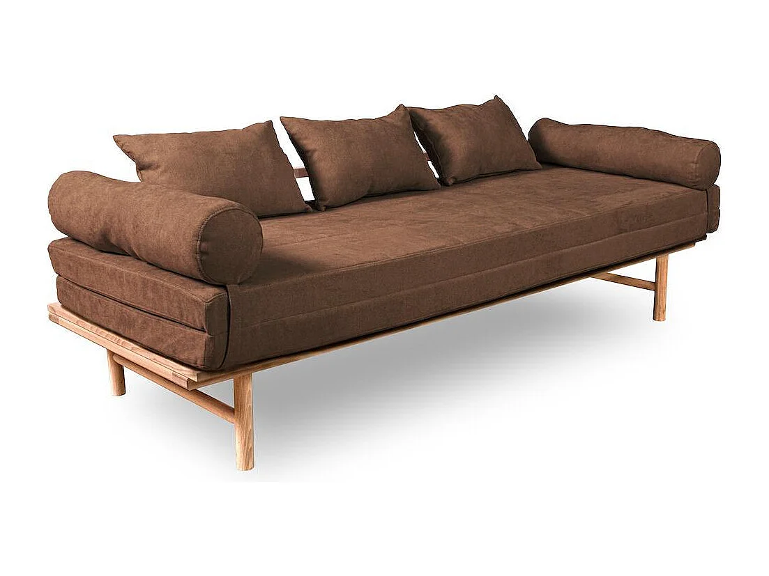 Tagesbett 2,01x0,74x0,7 m Braun le MAR